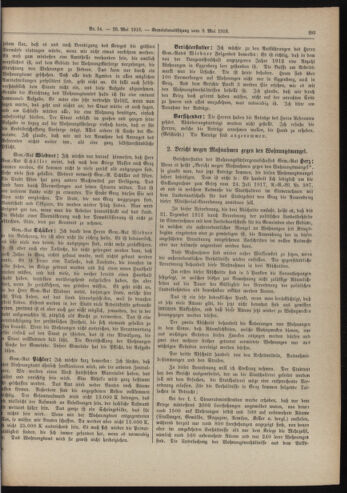 Amtsblatt der landesfürstlichen Hauptstadt Graz 19180520 Seite: 7