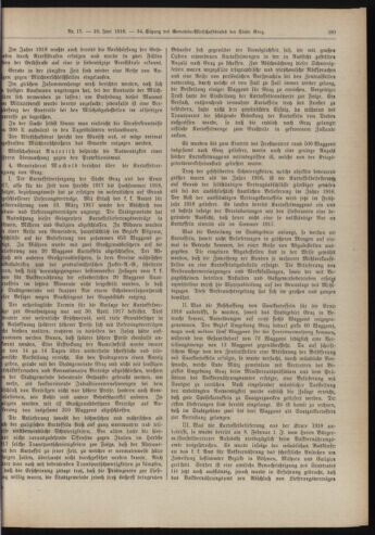 Amtsblatt der landesfürstlichen Hauptstadt Graz 19180620 Seite: 15