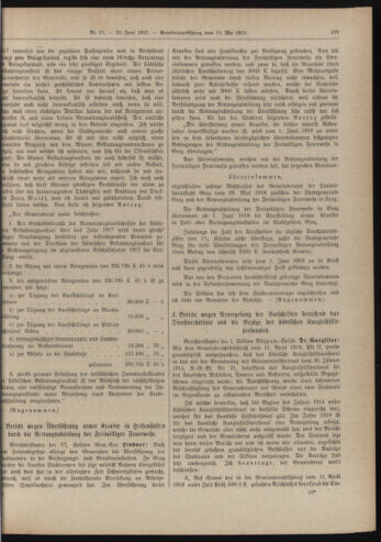 Amtsblatt der landesfürstlichen Hauptstadt Graz 19180620 Seite: 3