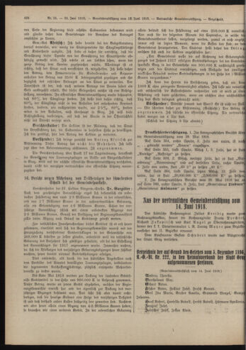 Amtsblatt der landesfürstlichen Hauptstadt Graz 19180630 Seite: 30