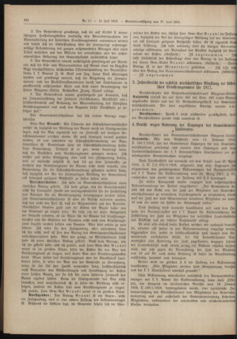 Amtsblatt der landesfürstlichen Hauptstadt Graz 19180710 Seite: 12