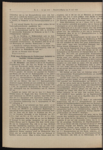 Amtsblatt der landesfürstlichen Hauptstadt Graz 19180710 Seite: 14