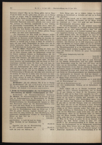 Amtsblatt der landesfürstlichen Hauptstadt Graz 19180710 Seite: 22