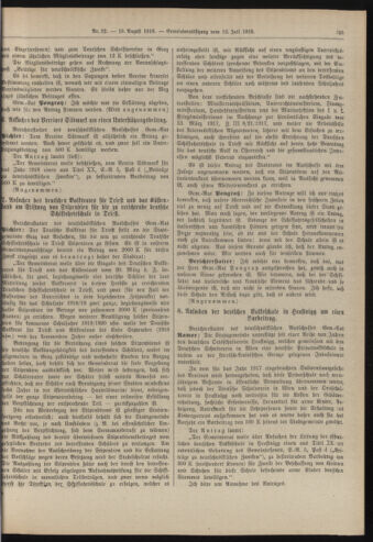 Amtsblatt der landesfürstlichen Hauptstadt Graz 19180810 Seite: 45