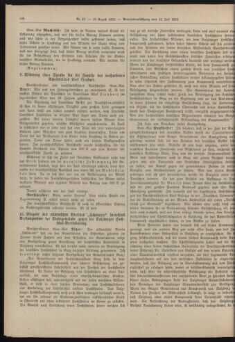 Amtsblatt der landesfürstlichen Hauptstadt Graz 19180810 Seite: 46