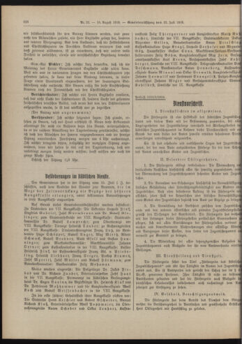 Amtsblatt der landesfürstlichen Hauptstadt Graz 19180810 Seite: 48