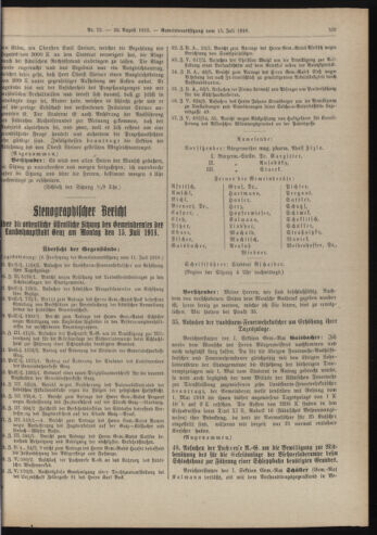 Amtsblatt der landesfürstlichen Hauptstadt Graz 19180820 Seite: 21