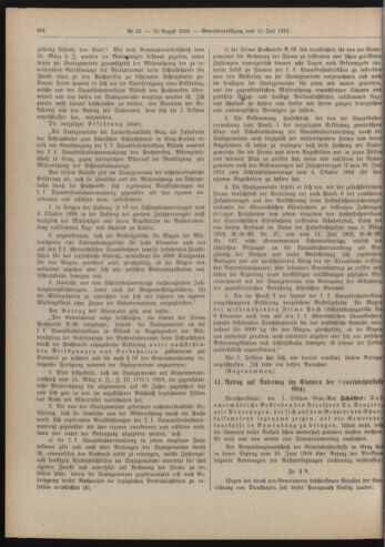 Amtsblatt der landesfürstlichen Hauptstadt Graz 19180820 Seite: 22