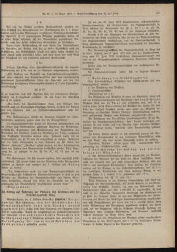 Amtsblatt der landesfürstlichen Hauptstadt Graz 19180820 Seite: 23