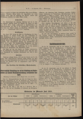 Amtsblatt der landesfürstlichen Hauptstadt Graz 19180910 Seite: 3