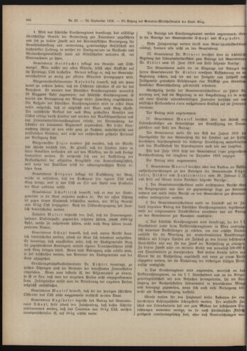 Amtsblatt der landesfürstlichen Hauptstadt Graz 19180920 Seite: 22