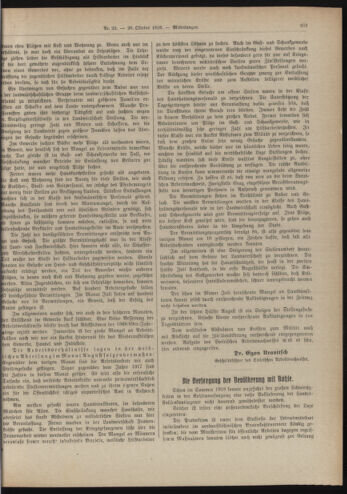 Amtsblatt der landesfürstlichen Hauptstadt Graz 19181020 Seite: 21