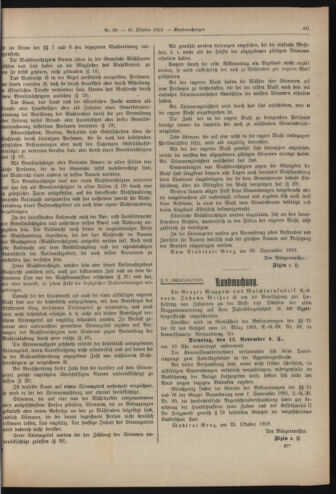 Amtsblatt der landesfürstlichen Hauptstadt Graz 19181031 Seite: 3