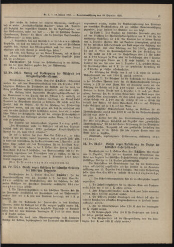 Amtsblatt der landesfürstlichen Hauptstadt Graz 19190110 Seite: 13