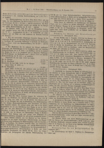 Amtsblatt der landesfürstlichen Hauptstadt Graz 19190110 Seite: 15