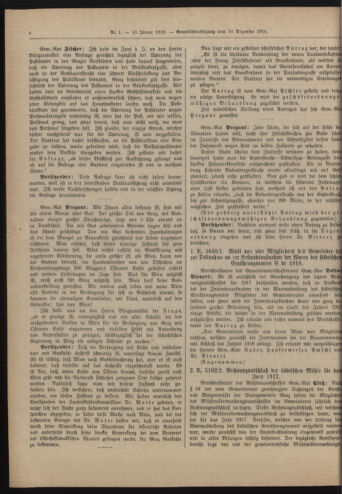 Amtsblatt der landesfürstlichen Hauptstadt Graz 19190110 Seite: 4