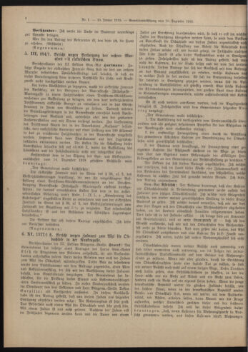 Amtsblatt der landesfürstlichen Hauptstadt Graz 19190110 Seite: 6