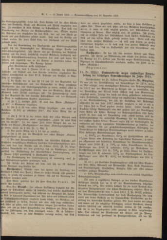 Amtsblatt der landesfürstlichen Hauptstadt Graz 19190110 Seite: 9