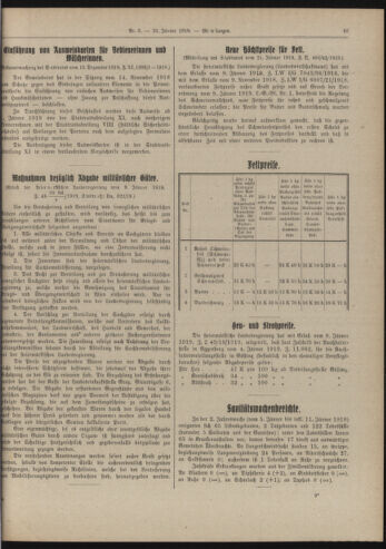 Amtsblatt der landesfürstlichen Hauptstadt Graz 19190131 Seite: 19