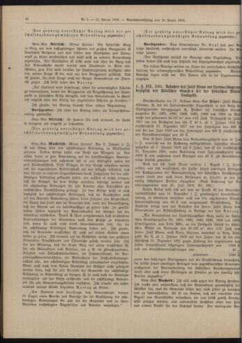 Amtsblatt der landesfürstlichen Hauptstadt Graz 19190131 Seite: 6