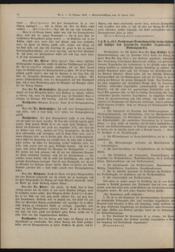 Amtsblatt der landesfürstlichen Hauptstadt Graz 19190210 Seite: 10