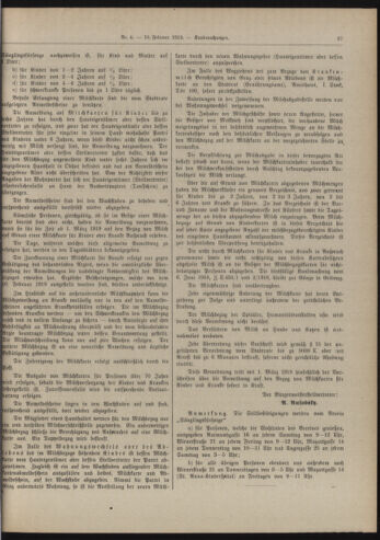 Amtsblatt der landesfürstlichen Hauptstadt Graz 19190210 Seite: 23