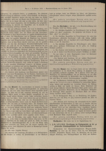 Amtsblatt der landesfürstlichen Hauptstadt Graz 19190210 Seite: 5