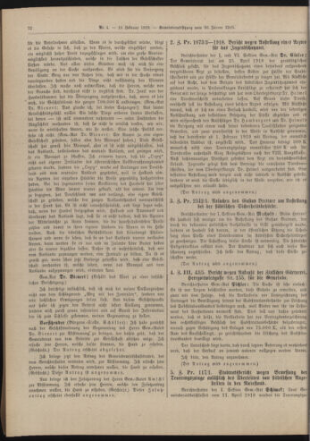 Amtsblatt der landesfürstlichen Hauptstadt Graz 19190210 Seite: 8