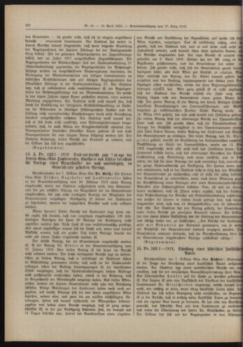 Amtsblatt der landesfürstlichen Hauptstadt Graz 19190410 Seite: 12