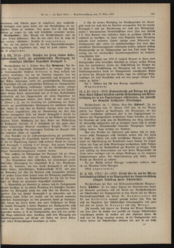 Amtsblatt der landesfürstlichen Hauptstadt Graz 19190410 Seite: 17