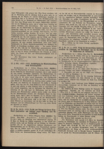 Amtsblatt der landesfürstlichen Hauptstadt Graz 19190410 Seite: 18