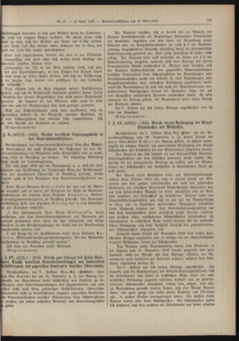 Amtsblatt der landesfürstlichen Hauptstadt Graz 19190410 Seite: 7