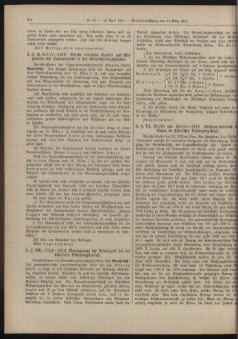 Amtsblatt der landesfürstlichen Hauptstadt Graz 19190410 Seite: 8