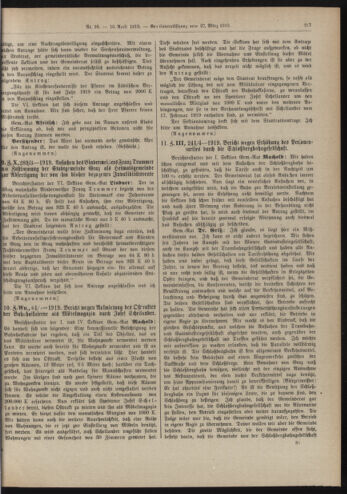 Amtsblatt der landesfürstlichen Hauptstadt Graz 19190410 Seite: 9