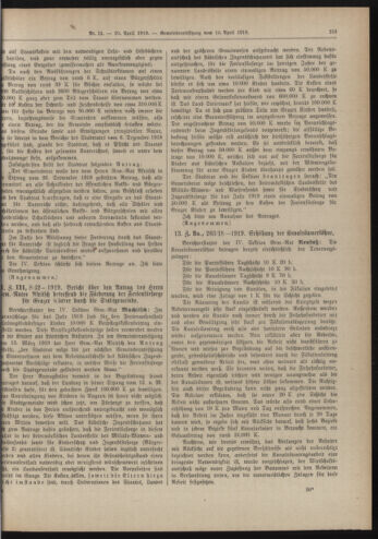 Amtsblatt der landesfürstlichen Hauptstadt Graz 19190420 Seite: 11