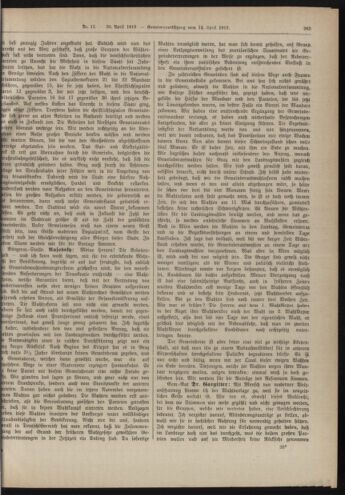 Amtsblatt der landesfürstlichen Hauptstadt Graz 19190430 Seite: 3