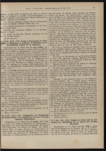 Amtsblatt der landesfürstlichen Hauptstadt Graz 19190510 Seite: 13