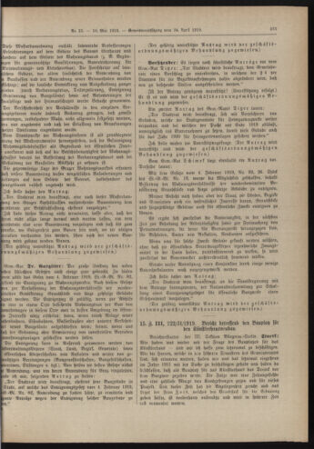 Amtsblatt der landesfürstlichen Hauptstadt Graz 19190510 Seite: 5