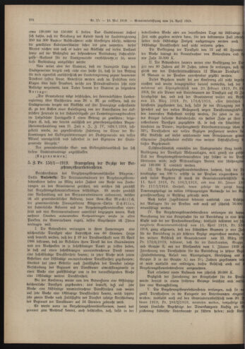 Amtsblatt der landesfürstlichen Hauptstadt Graz 19190510 Seite: 8