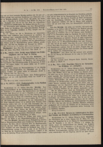 Amtsblatt der landesfürstlichen Hauptstadt Graz 19190520 Seite: 11