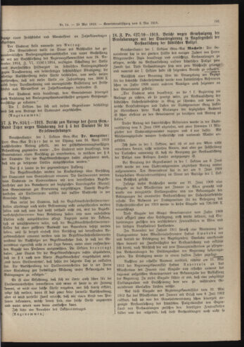 Amtsblatt der landesfürstlichen Hauptstadt Graz 19190520 Seite: 13