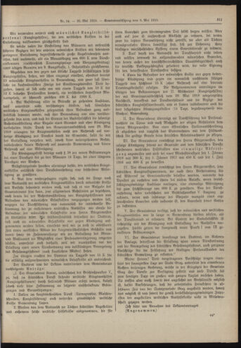 Amtsblatt der landesfürstlichen Hauptstadt Graz 19190520 Seite: 19