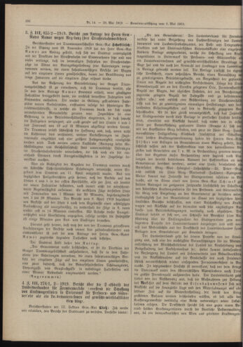 Amtsblatt der landesfürstlichen Hauptstadt Graz 19190520 Seite: 6