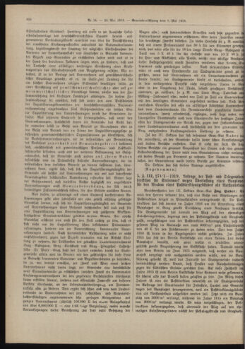 Amtsblatt der landesfürstlichen Hauptstadt Graz 19190520 Seite: 8