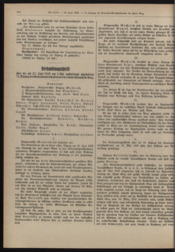 Amtsblatt der landesfürstlichen Hauptstadt Graz 19190630 Seite: 28