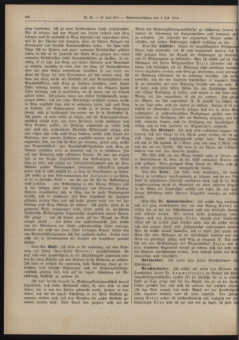 Amtsblatt der landesfürstlichen Hauptstadt Graz 19190720 Seite: 14