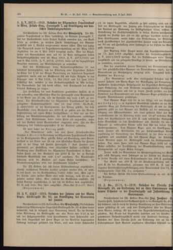 Amtsblatt der landesfürstlichen Hauptstadt Graz 19190720 Seite: 22