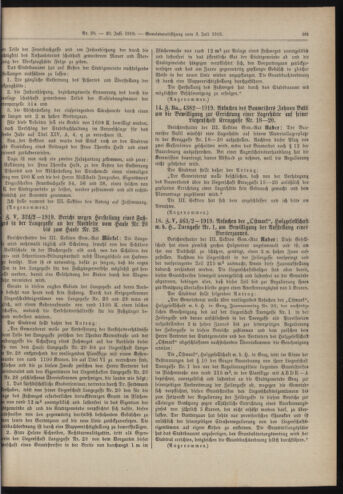 Amtsblatt der landesfürstlichen Hauptstadt Graz 19190720 Seite: 23