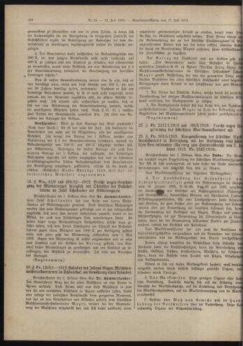 Amtsblatt der landesfürstlichen Hauptstadt Graz 19190731 Seite: 18