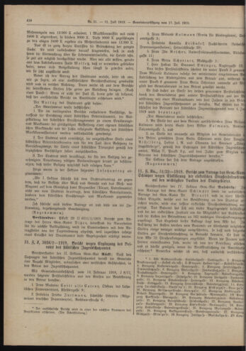 Amtsblatt der landesfürstlichen Hauptstadt Graz 19190731 Seite: 20